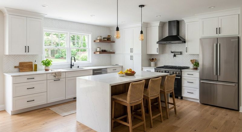 Galley Kitchen Remodeling in Alpharetta, GA