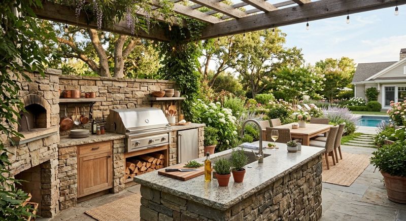 Outdoor Kitchen Construction in Summerville, SC